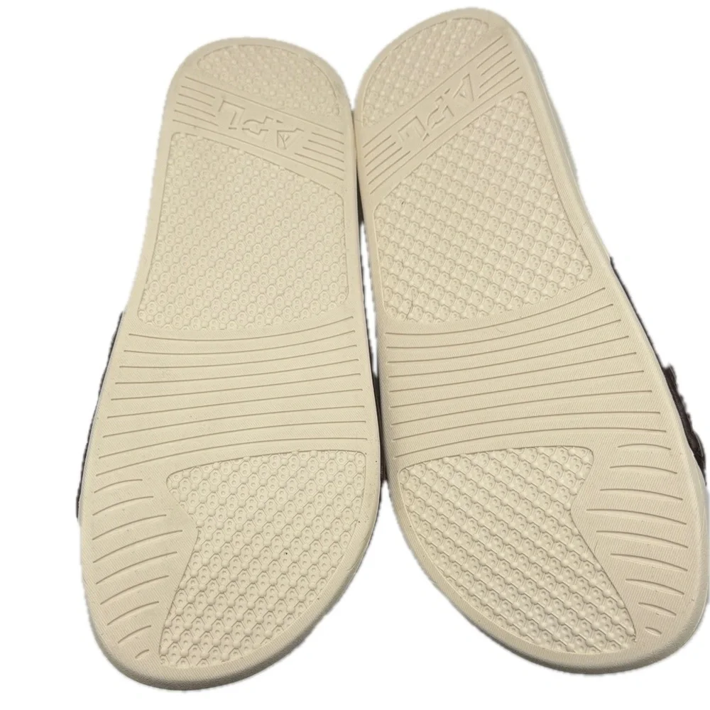 APL Lusso Slide Chocolate Leather/Cream Men's Size 9 Women's Size 10.5 EU 42 NEW